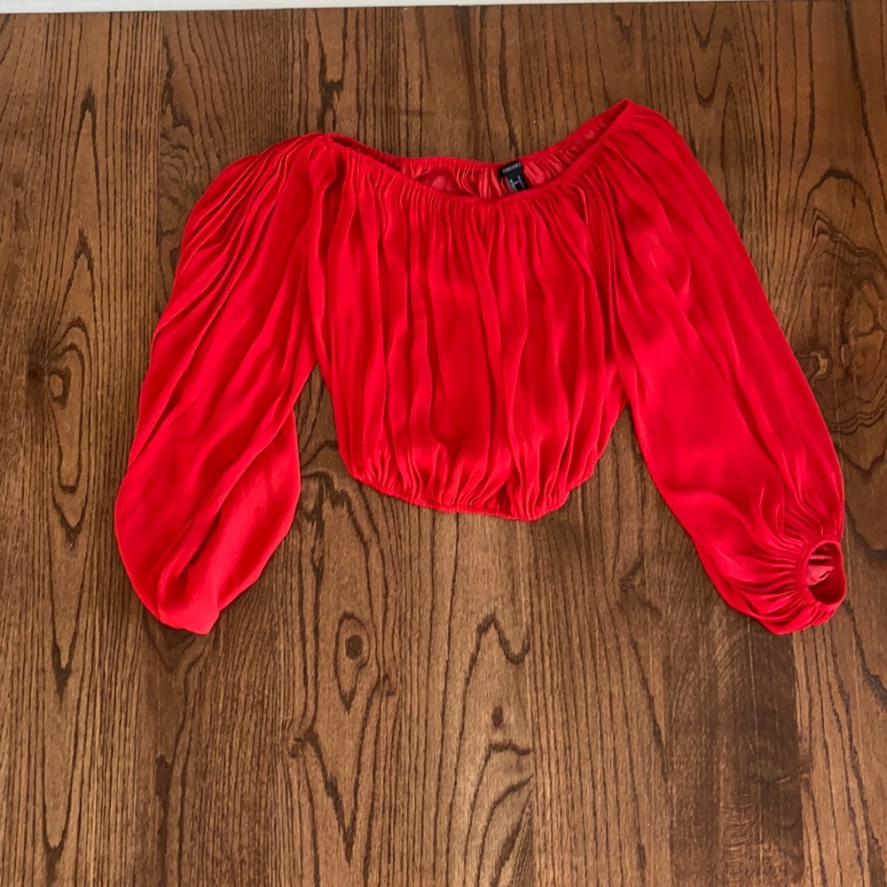 Off The Shoulder Cropped Top
